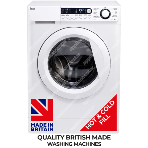 Ebac AWM86D2HWH Super Silent Washing Machine 8kg, 1600 Spin **HOT
