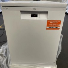 Beko BDFN15420W 60cm Full Size Freestanding Dishwasher, 14 places, 5 Programs