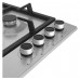 Beko HIAW64225SX - 60cm wide 4 Burner Gas Hob with Wok Burner, Auto Ignition Beko HIAW64225SX - 60cm wide 4 Burner Gas Hob with Wok Burner, Auto Ignition