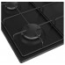 Beko HIBG64120SB - 60cm wide 4 Burner Gas Hob with Side Controls, Auto Ignition