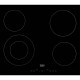 Beko HIC64402T 60cm 4 Zone Ceramic Hob - LED Display, Touch Control, Timer Beko HIC64402T 60cm 4 Zone Ceramic Hob - LED Display, Touch Control, Timer