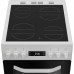 Hotpoint HDE5VDCW 50cm Electric Cooker, Electric Oven, Grill, 4 Zone Ceramic Hob