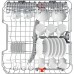 Hotpoint H2FHL626 UK 60cm Freestanding Dishwasher 14 place settings, 5 Progs Hotpoint H2FHL626 UK 60cm Freestanding Dishwasher 14 place settings, 5 Progs