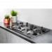 Hotpoint FTGHG751DHBK 75cm 5 Burner Direct Flame Gas Glass Hob Cast Iron Support Hotpoint FTGHG751DHBK 75cm 5 Burner Direct Flame Gas Glass Hob Cast Iron Support