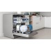 Indesit D2FHK26S UK 60cm Full Size Free Standing Dishwasher, 13 places, 5 Progs