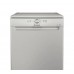 Indesit D2FHK26S UK 60cm Full Size Free Standing Dishwasher, 13 places, 5 Progs