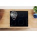 Indesit RI860C 60cm wide 4 Zone Ceramic Hob, Dial Control, 6 Power Levels